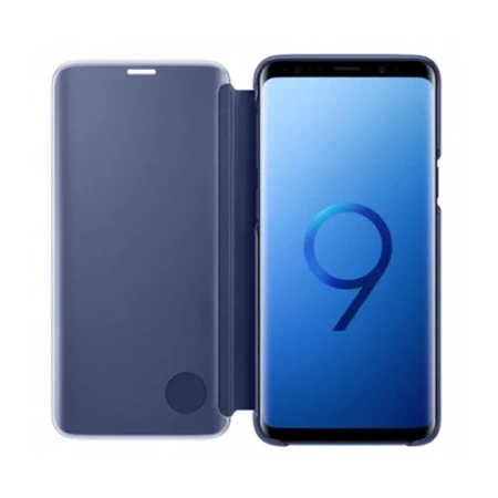 Samsung Galaxy S9 Clear View Standing Phone Case - blue [OUTLET]