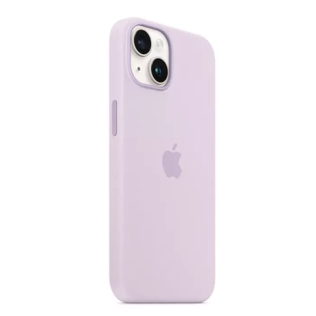 Silikonowe etui Apple Silicone Case MagSafe do iPhone 14 - fioletowe (Lilac)