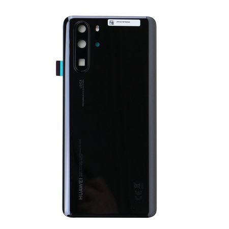 Huawei P30 Pro battery flap with camera glass - black