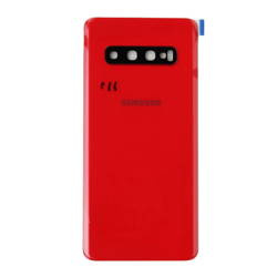 Samsung Galaxy S10 battery flap - red (Cardinal Red)