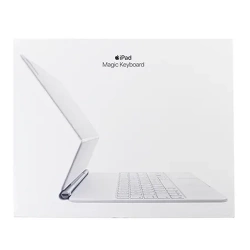 Etui z klawiaturą do Apple iPad Air 4/ Air 5/ Air 11'' (M2)/ Air 11" (M3) Magic Keyboard (układ brytyjski) - białe