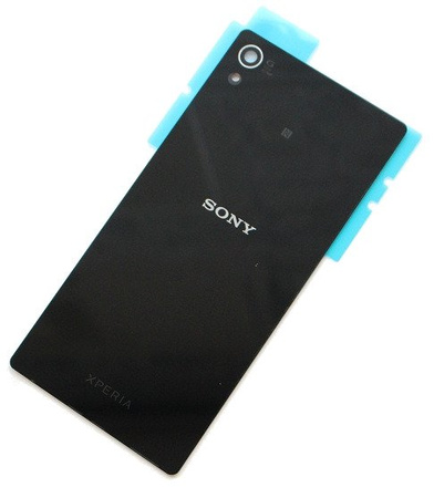 Sony Xperia Z3+/ Z3+ Dual SIM battery flap with adhesive - black