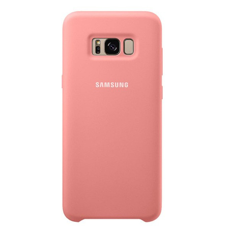 Silicone case for Samsung Galaxy S8 Plus phone - pink