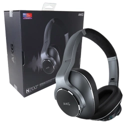 Słuchawki nauszne Bluetooth AKG N700NC - srebrne
