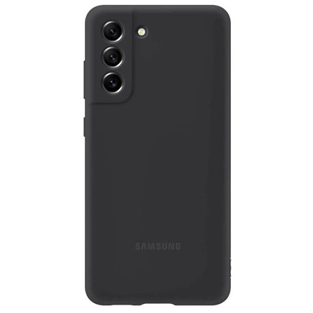 Etui na telefon Samsung Galaxy S21 FE 5G Silicone Cover - czarne