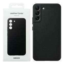 Samsung Galaxy S22 Plus leather case Leather Cover EF-VS906LBEGWW - black