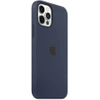 Apple iPhone 12 Pro Max Silicone Case MagSafe - Navy blue (Deep Navy)