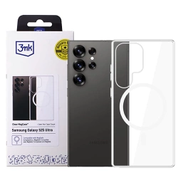 Etui na telefon Samsung Galaxy S25 Ultra 3mk Clear MagCase - transparentne