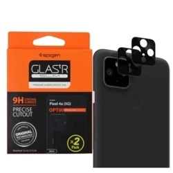 Spigen Glas tempered glass for Google Pixel 4A 5G camera.TR Slim Optik - black 2pcs