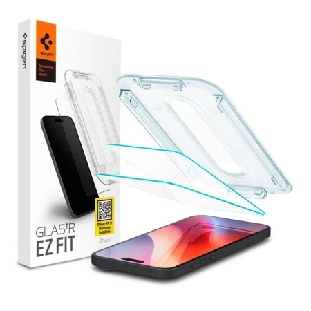 Spigen Glas tempered glass for Apple iPhone 16 Pro.TR EZ FIT - 2 pieces