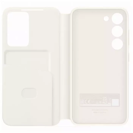 Samsung Smart View Wallet Case for Galaxy S23 - cream