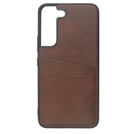 Samsung Galaxy S22 Just Must Y Pocket phone case - brown