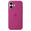 Apple iPhone 16 Silicone Case MagSafe - fuchsia (Fuchsia)