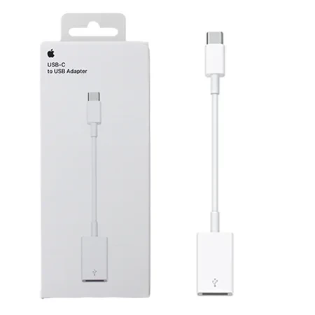 Apple adapter from USB to USB Type-C MJ1M2ZM/A - white