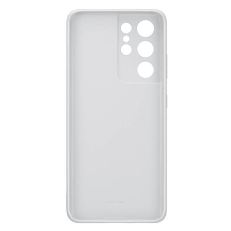 Samsung Galaxy S21 Ultra case Silicone Cover EF-PG998TJEGWW - Gray (Light Gray)