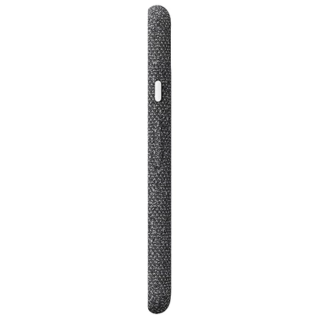 Etui na Google Pixel 5 5G Fabric Case - czarne (Basically Black)