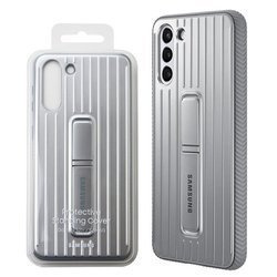 Samsung Galaxy S21 Plus case Protective Standing Cover EF-RG996CJEGWW - silver