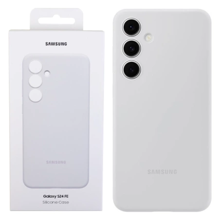 Samsung Galaxy S24 FE Silicone Phone Case - grey