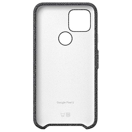 Etui na Google Pixel 5 5G Fabric Case - czarne (Basically Black)