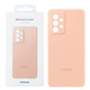 Samsung Galaxy A53 5G Silicone Cover phone case - peach