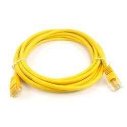 Ethernet RJ45 network cable - yellow