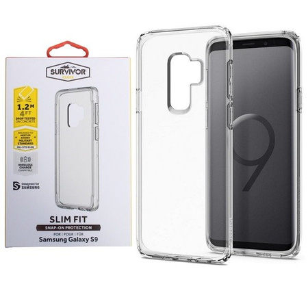 Samsung Galaxy S9 Griffin Survivor Clear Slim Fit phone case - transparent