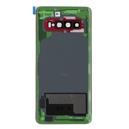 Samsung Galaxy S10 battery flap - red (Cardinal Red)