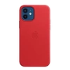 Apple iPhone 12/ 12 Pro Leather Case MagSafe - Red (Scarlet)