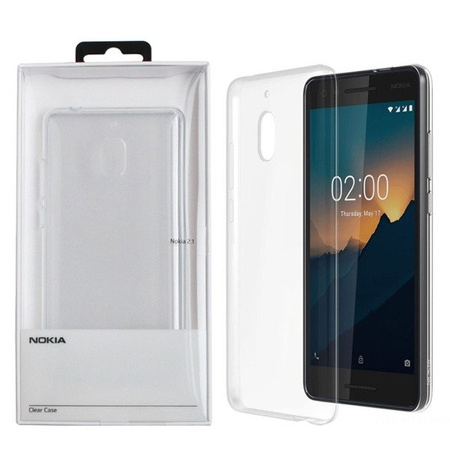 Nokia 2.1 silicone case Clear Case CC-120 - transparent