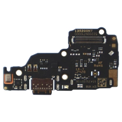 Board with USB-C charging connector, SIM card reader and microphone for Xiaomi Redmi Note 13 4G