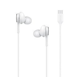 Samsung AKG headphones with remote control and microphone TYP-C EO-IC100 - white