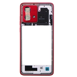 Body, side frame for Motorola Moto G84 original - pink (Viva Magenta)