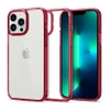 Spigen Ultra Hybrid case for Apple iPhone 13 Pro - transparent with red frame (Red Crystal)