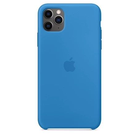 Apple iPhone 11 Pro Max Silicone Case - Blue (Surf Blue)