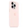 Apple iPhone 15 Pro Max Silicone Case MagSafe - Pink (Light Pink)