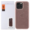 Etui na Apple iPhone 15 Pro Max Spigen Liquid Crystal Glitter silikonowe - różowe (Rose Quartz)
