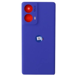Motorola Moto G85 5G battery flap original - blue (Cobalt Blue)