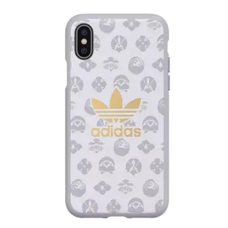 Adidas Trefoil Snap Case for Apple iPhone X/ XS - silver