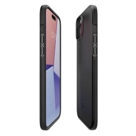 Case for Apple iPhone 15 Plus Spigen Thin Fit - black