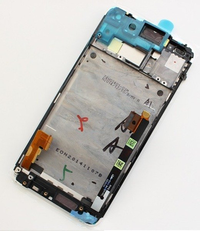 HTC One M7 LCD display - silver