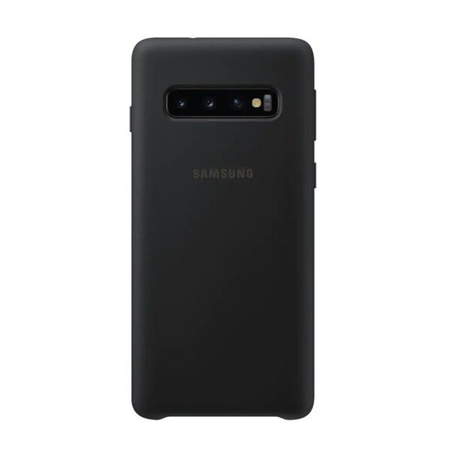 Samsung Galaxy S10 Silicone Cover phone case - black