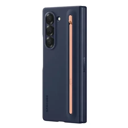 Samsung Galaxy Z Fold6 Slim S Pen Phone Case - Navy blue (Navy)