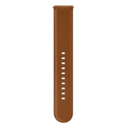 Strap for Samsung Watch Active/ Active 2 20 mm Leather Band - brown