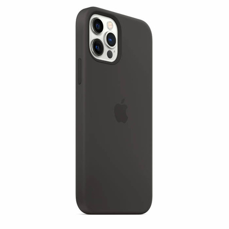 Apple iPhone 12/ 12 Pro silicone case MHL73ZM/A - Black (Black)