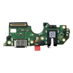 Realme 9i board with USB-C charging connector, microphone and headphone connector