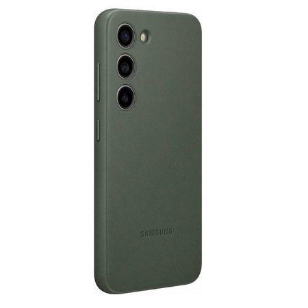 Samsung Galaxy S23 Leather Phone Case - green