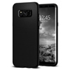 Samsung Galaxy S8 Plus silicone case Spigen Liquid Air 571CS21663 - black 