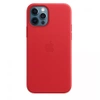 Apple iPhone 12 Pro Max Leather Case MagSafe - Red (Scarlet)