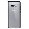 Samsung Galaxy Note 8 case Spigen Ultra Hybrid 587CS22066 - transparent with black frame