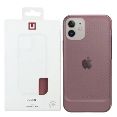 Case for Apple iPhone 12 mini UAG Lucent silicone case - pink (Dusty Rose) 